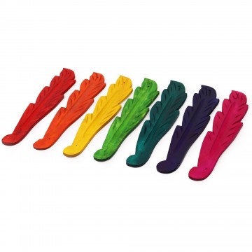 Porta Incenso Foglia 10" -...