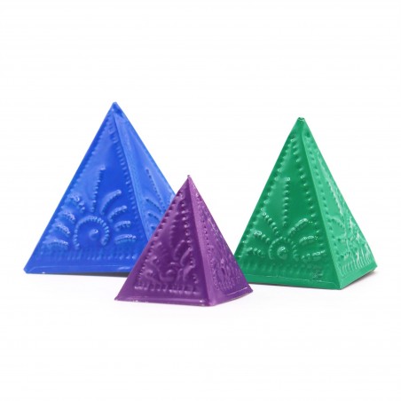 Set Stampi per Polvere - Blu, Verde, Viola