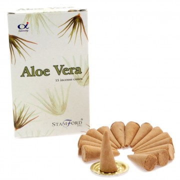 Coni di Aloe Vera - Incenso