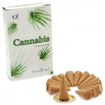 Coni di Incenso Cannabis -...