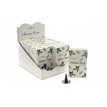 Coni di Salvia Bianca -...