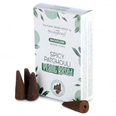 Coni Backflow Vegetali - Patchouli Speziato